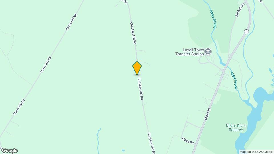 321 Christian Hill Rd, Unit 1 Mapa y Detalles de la Ubicación