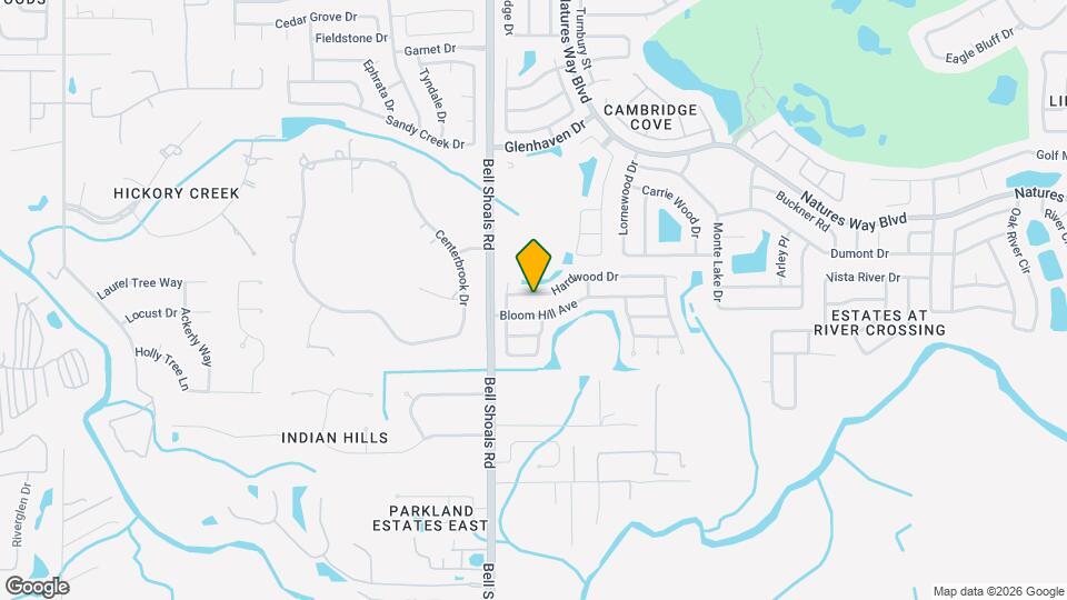 1011 Hardwood Dr Map and Location Details
