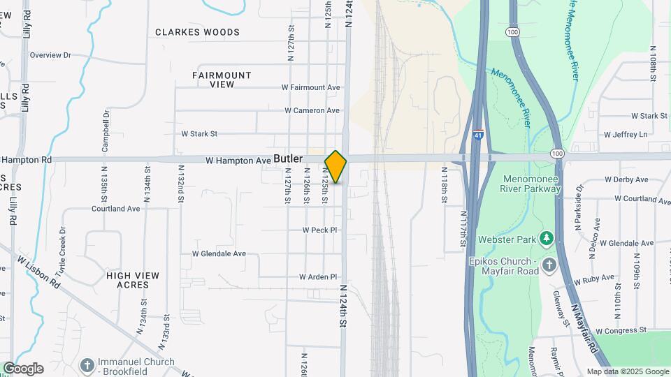 12415 W Derby Pl Map and Location Details