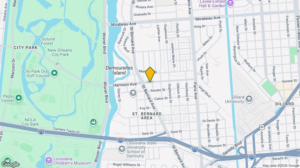 1324 Harrison Ave, Unit 1324 Harrison Ave Mapa y Detalles de la Ubicación