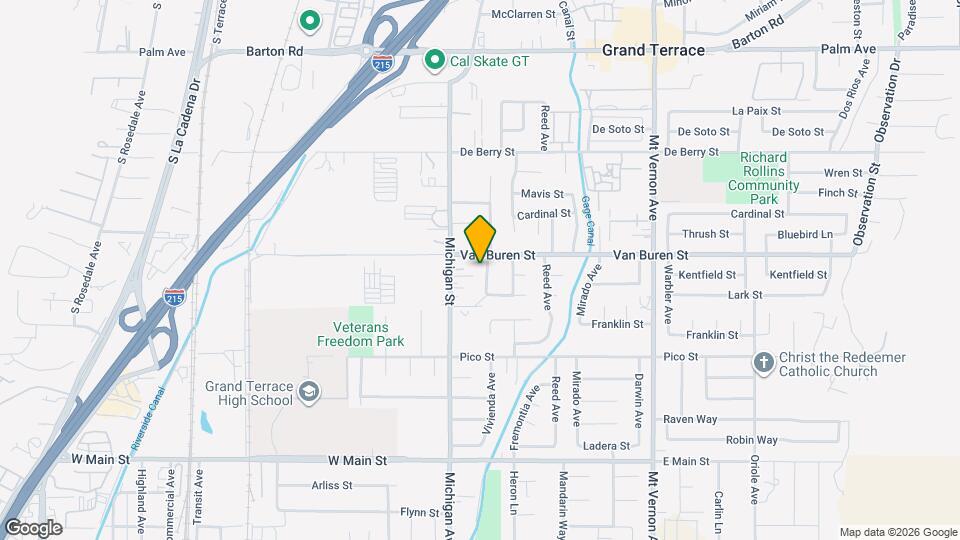 12528 Vivienda Ave Map and Location Details