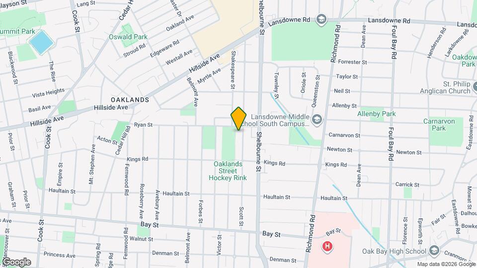 2754 Scott St Map and Location Details