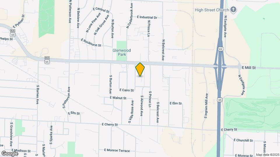 201 S Meadowview Ave Map and Location Details