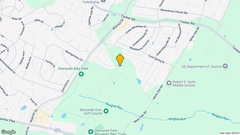 203 Upperville Dr Map and Location Details