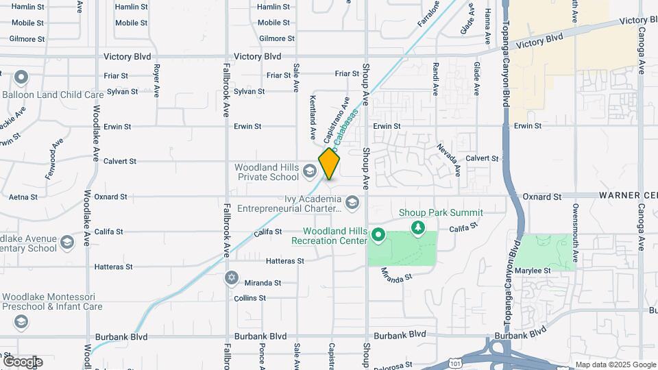 6036 Capistrano Ave Mapa y Detalles de la Ubicación