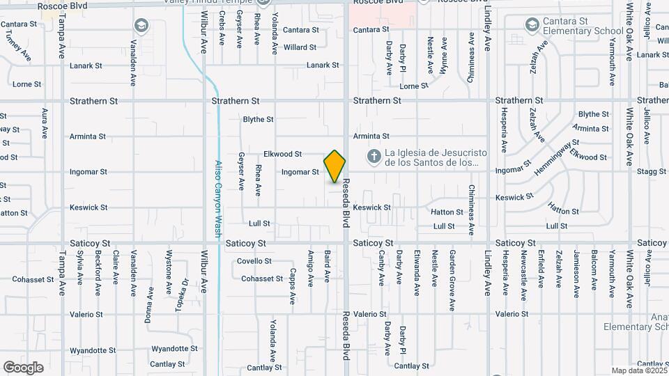 Reseda Manor Mapa y Detalles de la Ubicación