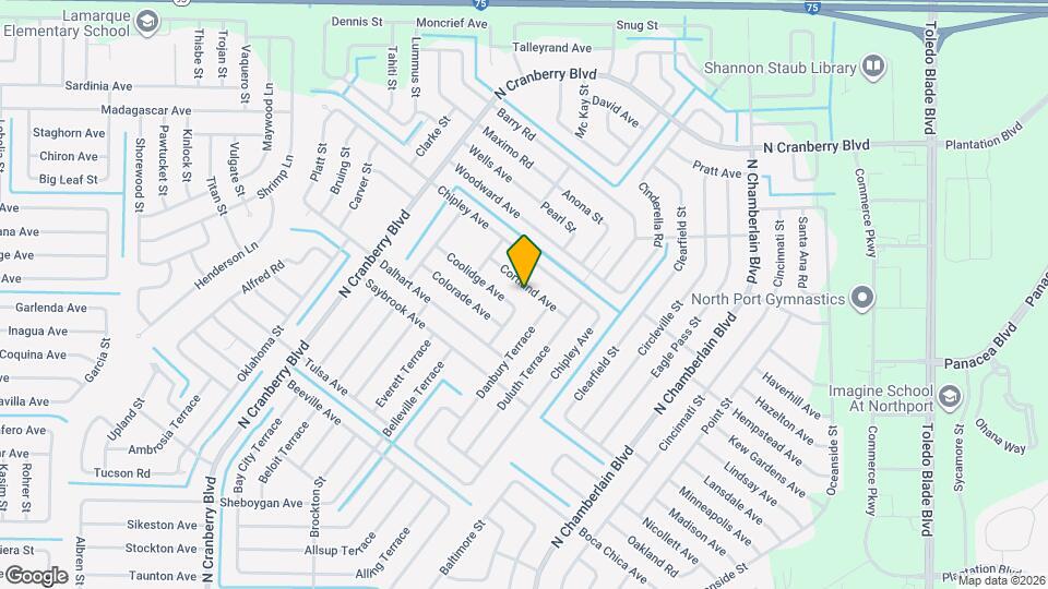 2497 Cortland Ave Map and Location Details