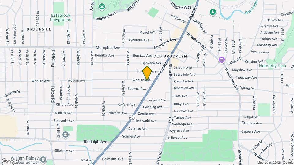 3807 Woburn Ave Map and Location Details
