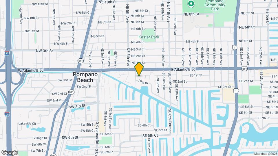 601 Pine Dr Mapa y Detalles de la Ubicación