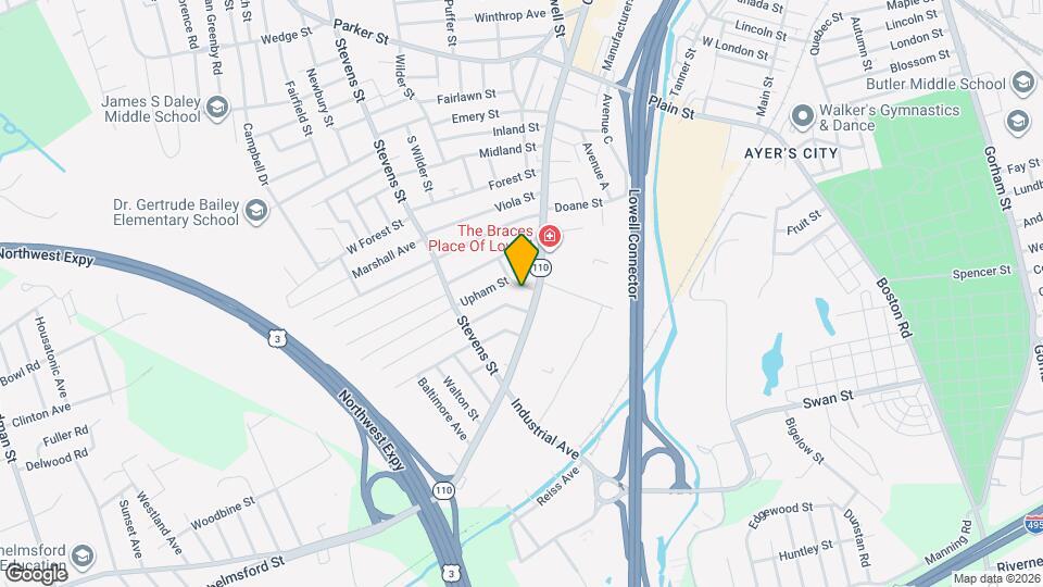 18 Upham St, Unit 1st Map and Location Details