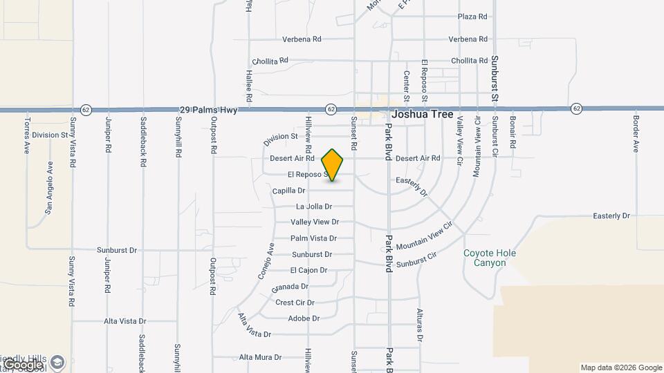 61636 Capilla Dr Map and Location Details