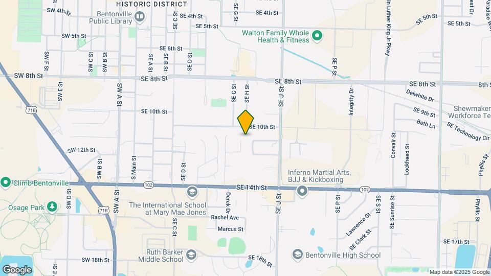 1103 SE Phoenix St Map and Location Details