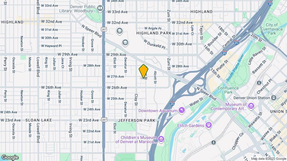 2635 Bryant St Map and Location Details