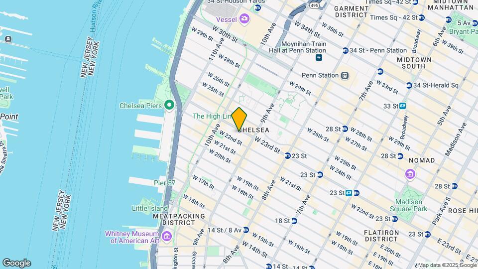 426 W 23rd St Mapa y Detalles de la Ubicación