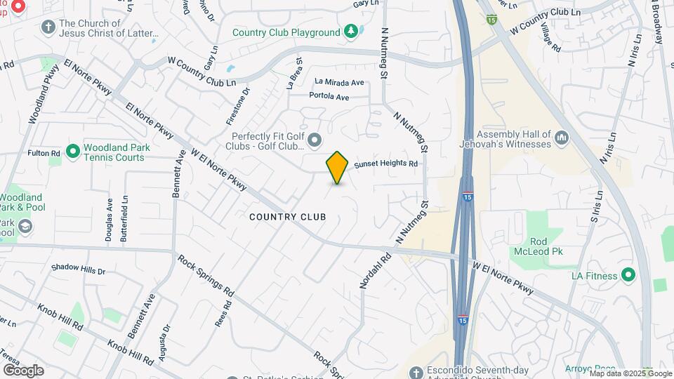 1863 Almagro Ln Map and Location Details