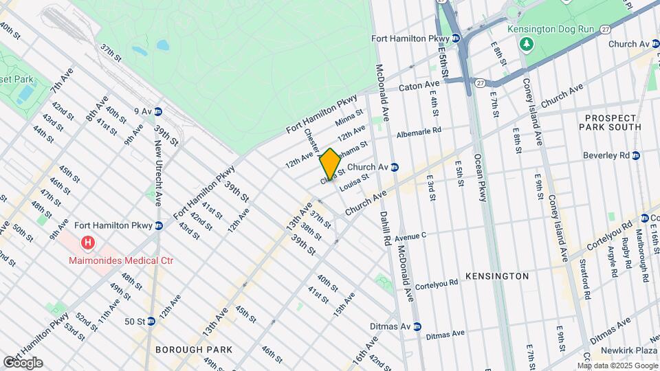108 Chester Ave Mapa y Detalles de la Ubicación