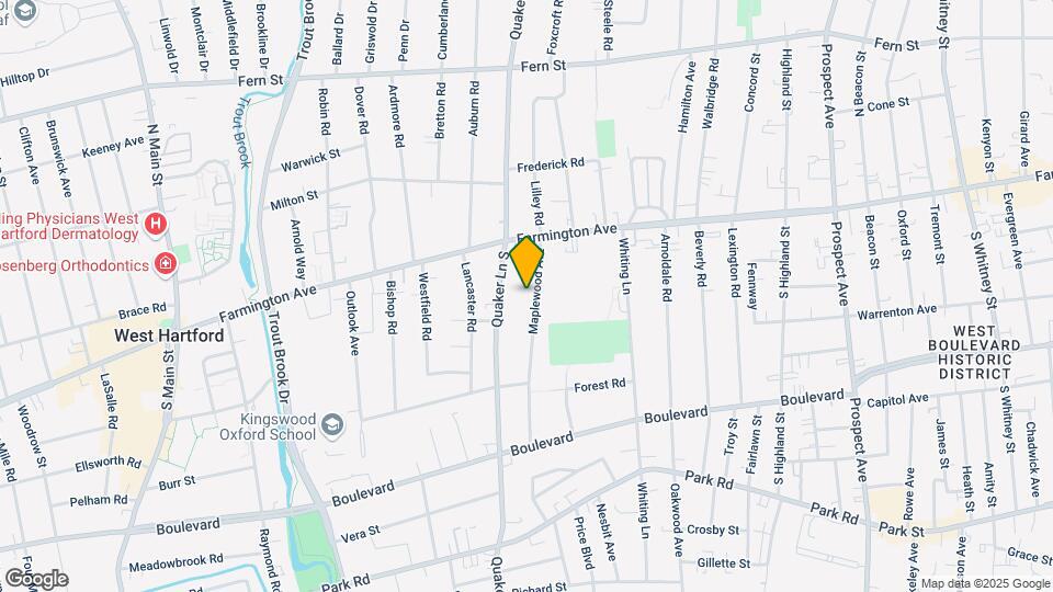 49 Maplewood Ave, Unit #2 Map and Location Details