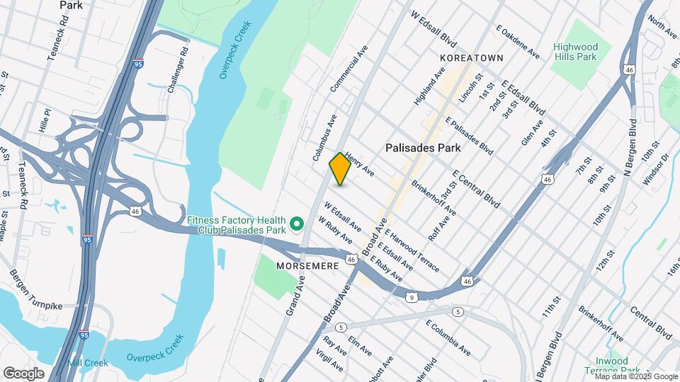67 W Harwood Ter, Unit 1 Map and Location Details