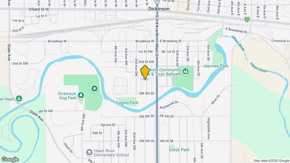 342 1st Ave SW Map and Location Details