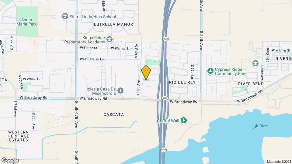 6241 W Encinas Ln Map and Location Details