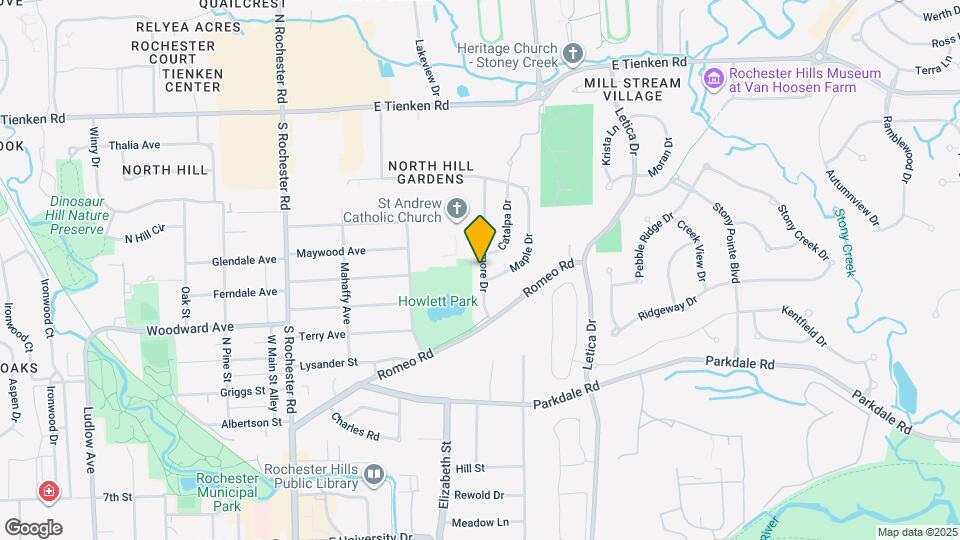 1215 Sycamore Dr Map and Location Details