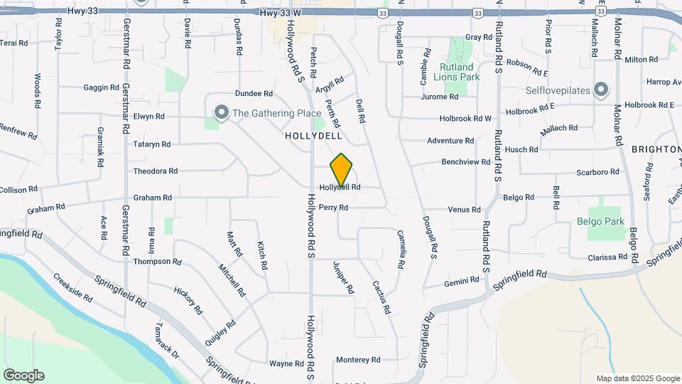 545 Hollydell Rd Map and Location Details