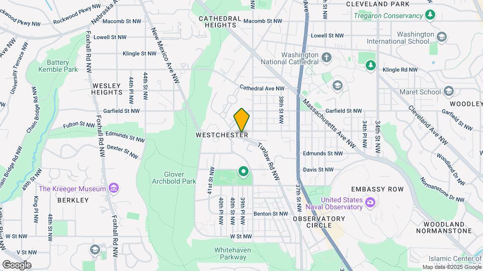 3901 Tunlaw Rd NW Map and Location Details