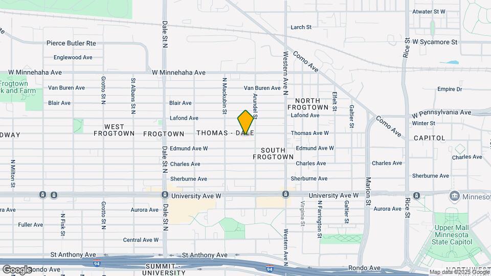 458 Thomas Ave W-Unit -1 Map and Location Details