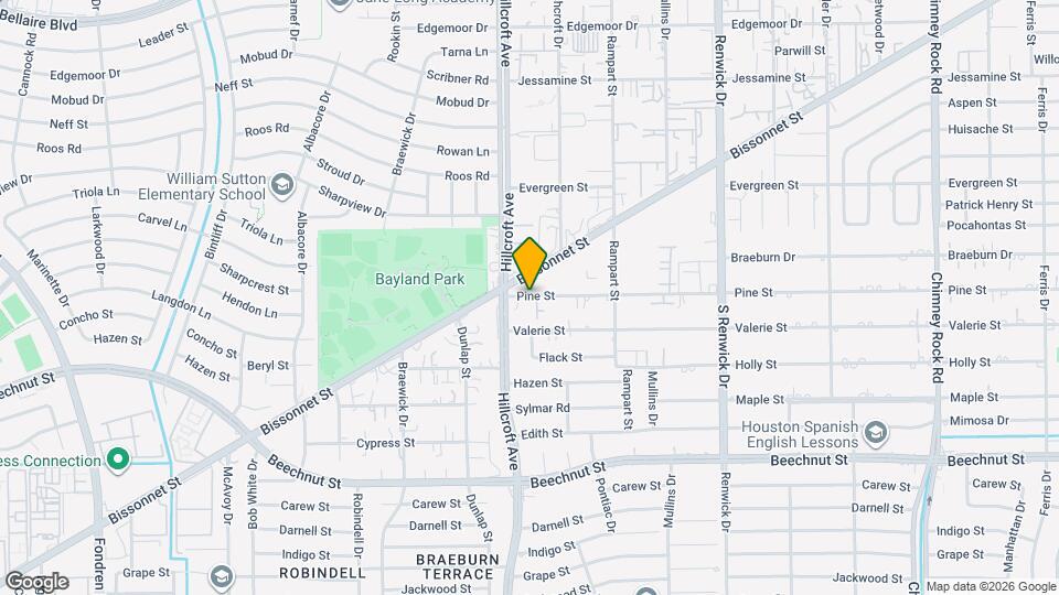 5903 Urban Pnes St Mapa y Detalles de la Ubicación