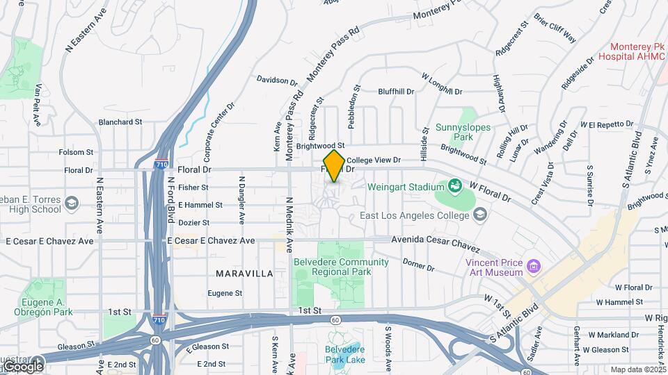 4919 E Cesar E Chavez Ave Mapa y Detalles de la Ubicación