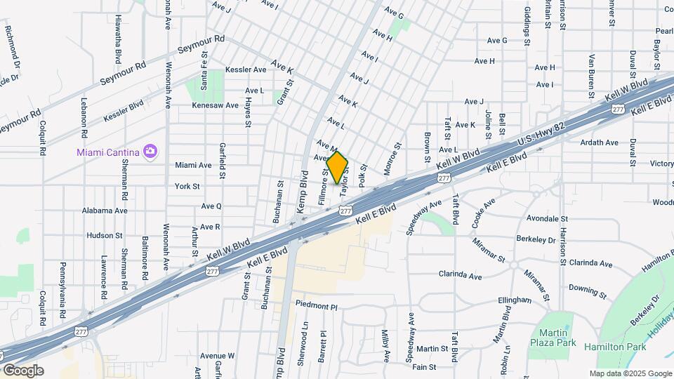 2500 Taylor St Mapa y Detalles de la Ubicación