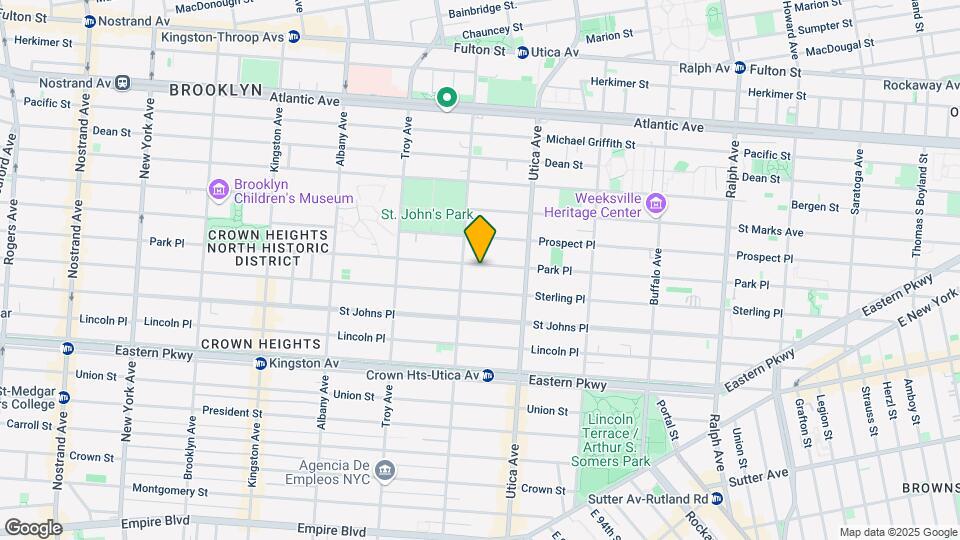 1346 Park Pl Mapa y Detalles de la Ubicación