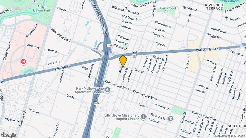 6711 Allegheny St Map and Location Details