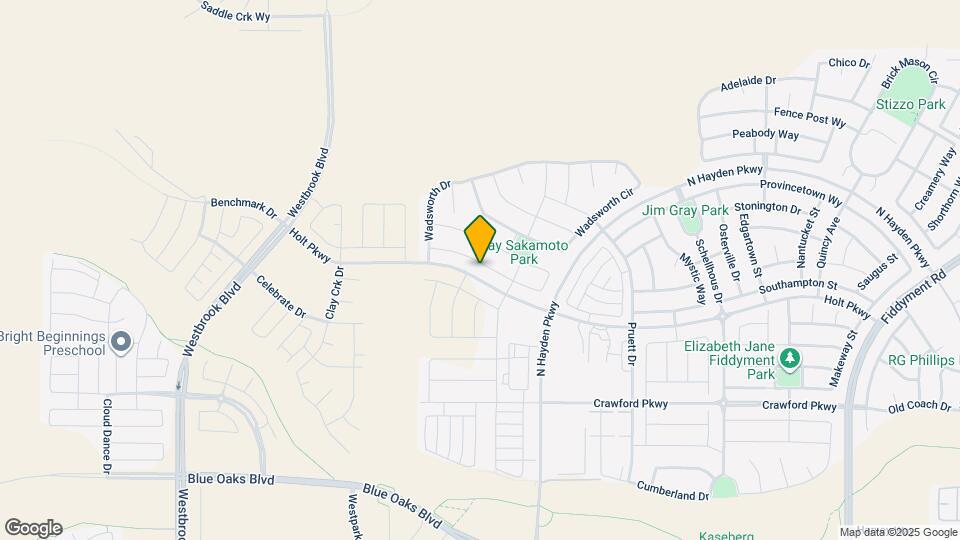 3104 Vaughn Wy Map and Location Details