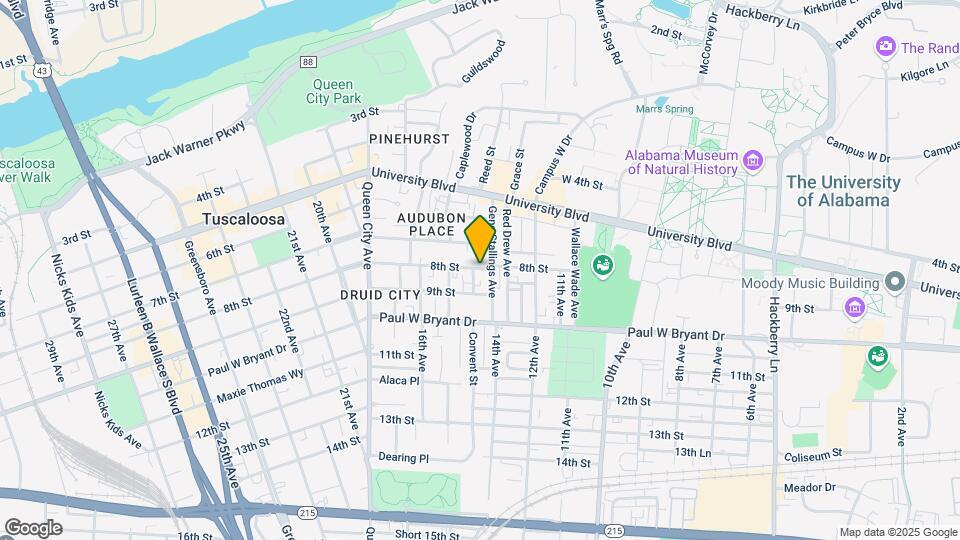 1405 8th St Map and Location Details