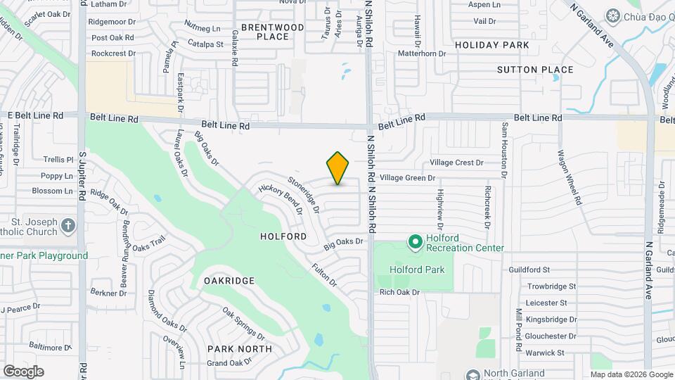2601 Richland Dr Map and Location Details