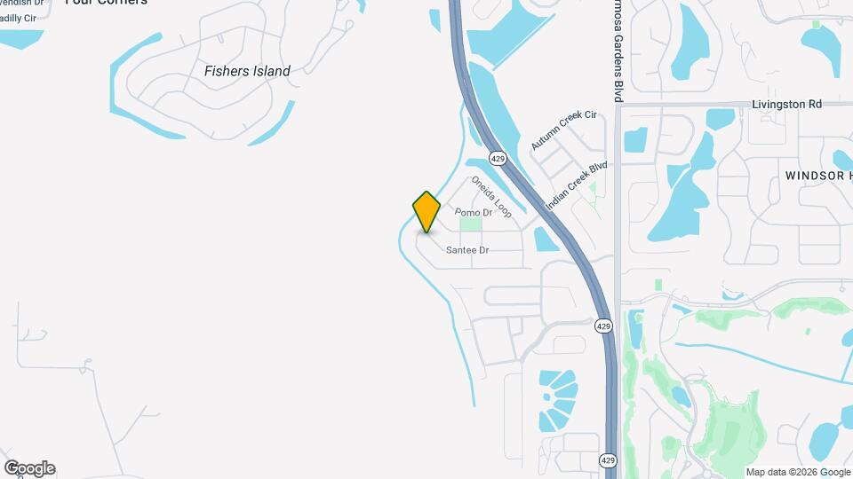 8104 Santee Dr Map and Location Details