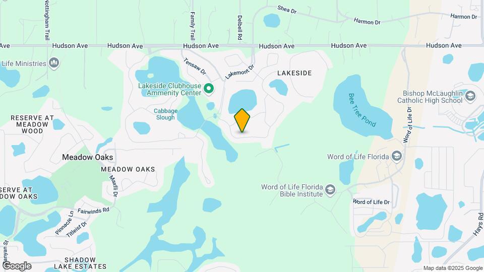13335 Crest Lake Dr Map and Location Details