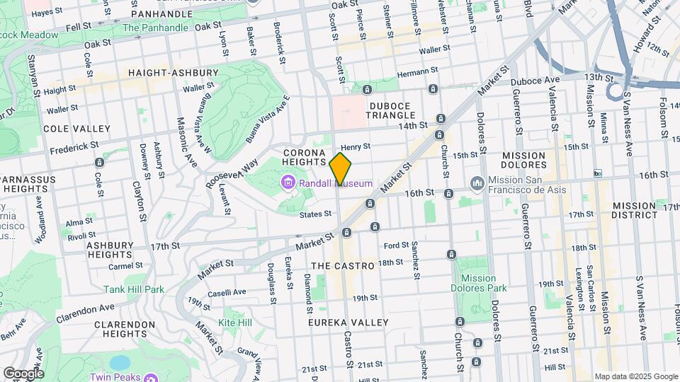 271 Castro St-Unit -3 Map and Location Details