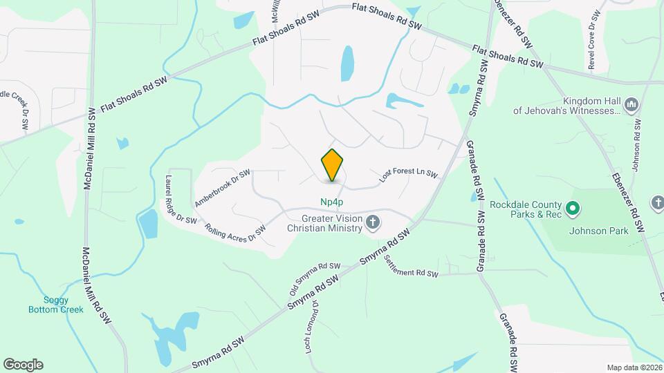 2170 Lost Forest Ln SW Map and Location Details