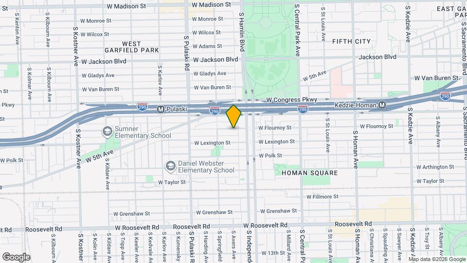 3827 W Flournoy St Map and Location Details