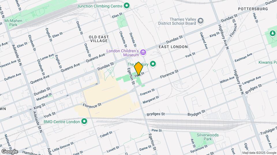 1029 York St Map and Location Details
