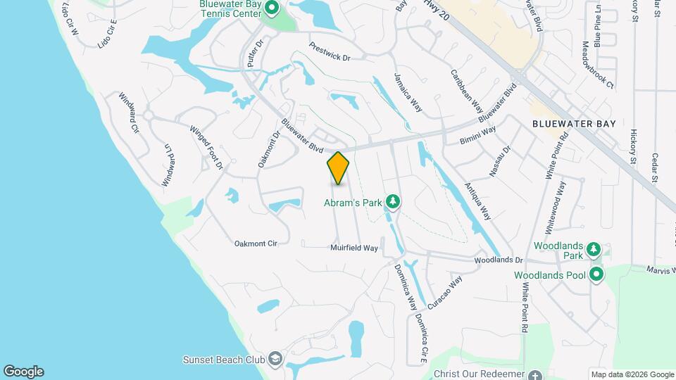 1129 Troon Dr W Map and Location Details