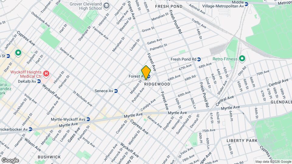 7-87 Woodward Ave Map and Location Details