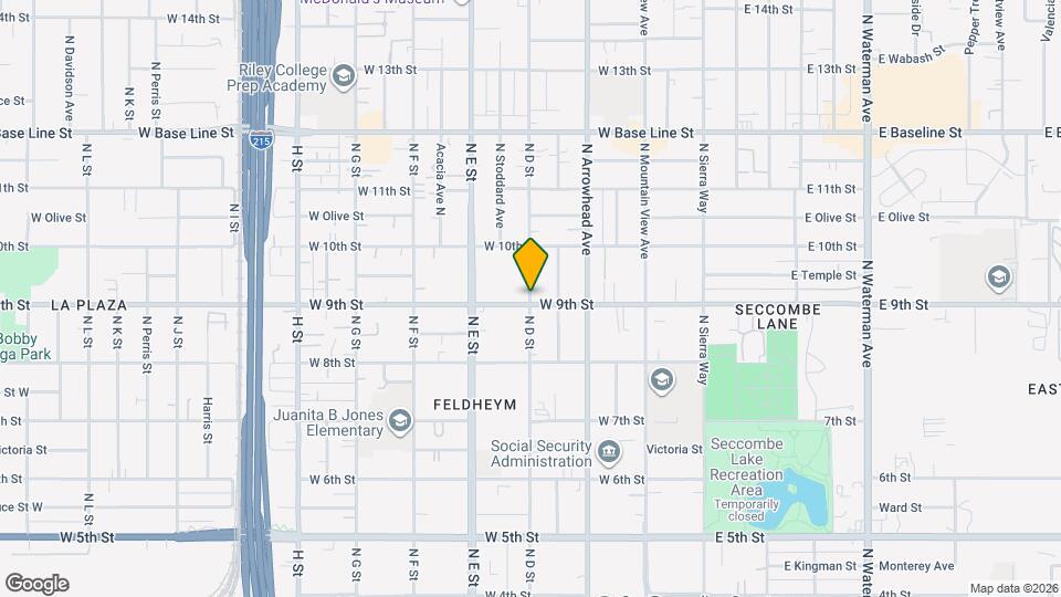 267 N Macy St Mapa y Detalles de la Ubicación