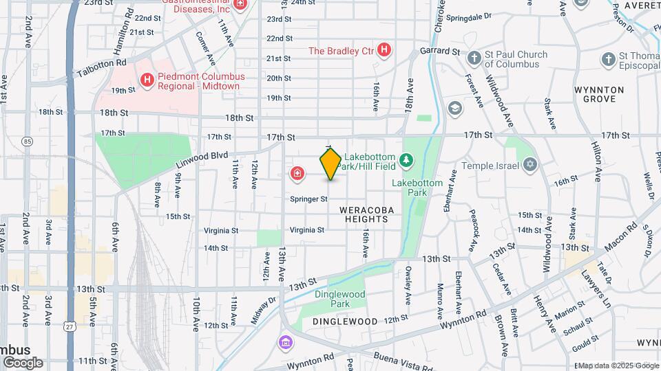 1540 14th Ave Mapa y Detalles de la Ubicación
