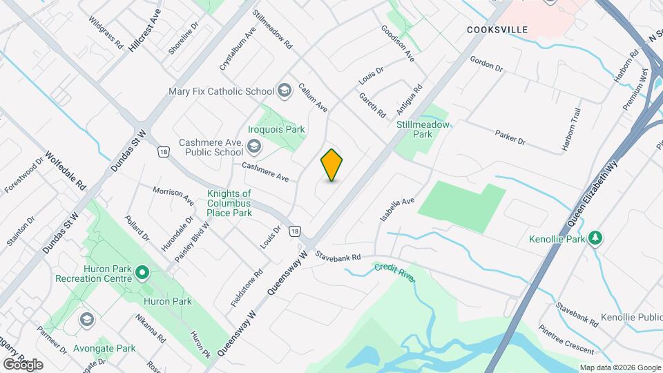 525 Cullen Ave Map and Location Details