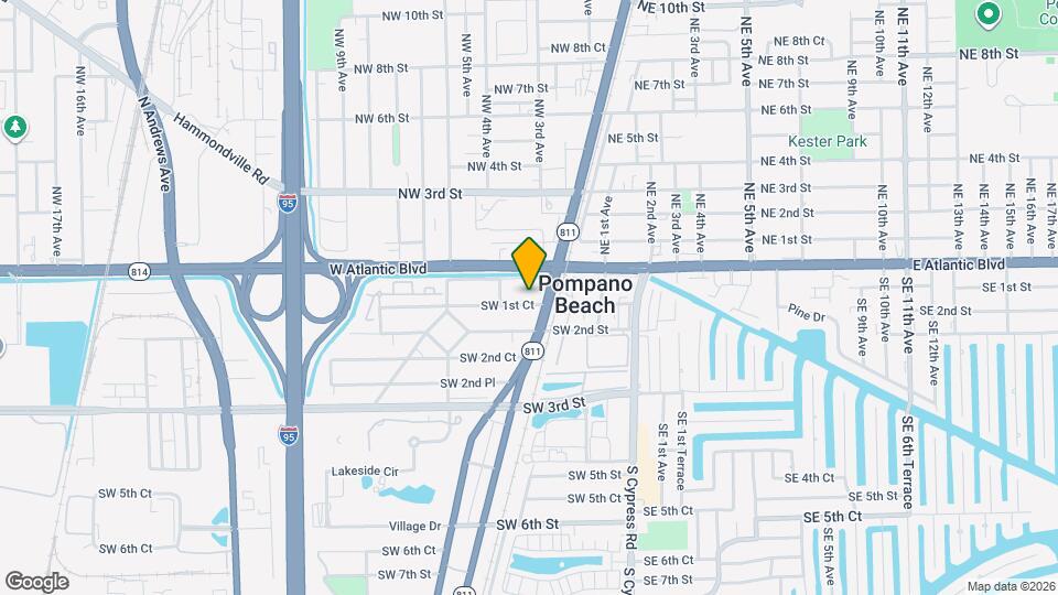 215 SW 1st Ct Map and Location Details