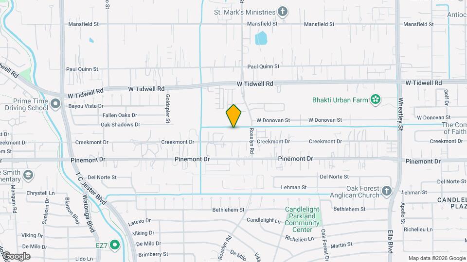 5316 Kindred Gdn Ln Map and Location Details