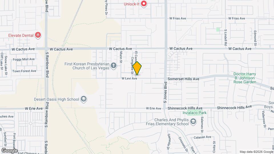 6298 W Levi Ave Map and Location Details